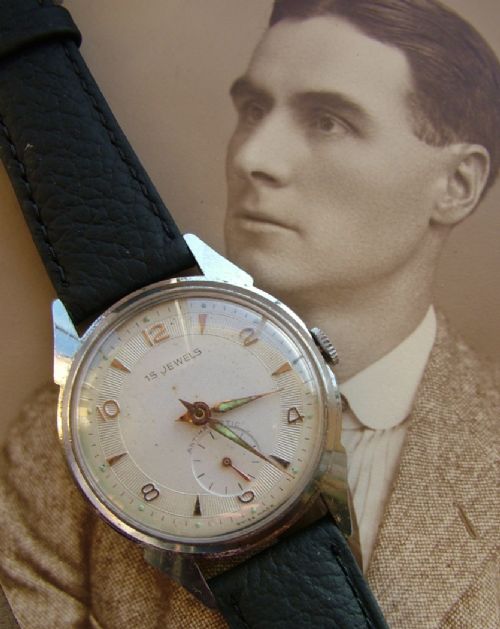 Gents 1940s Hand-winding Wrist Watch