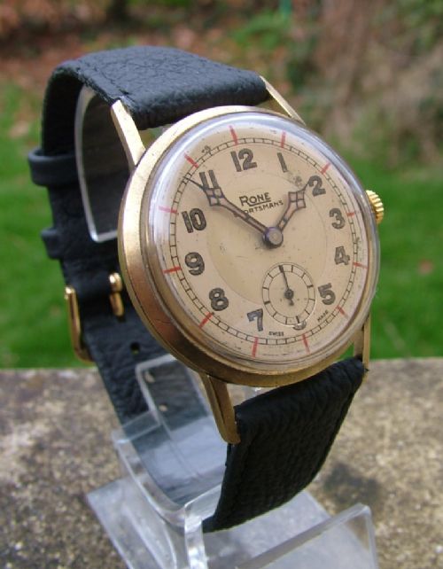fig 1. Gents 1950s Rone Sportsmans watch