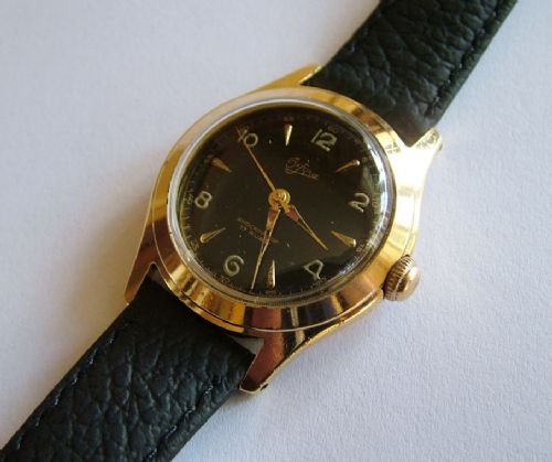 fig 1. Vintage 1950s Bifora wrist watch