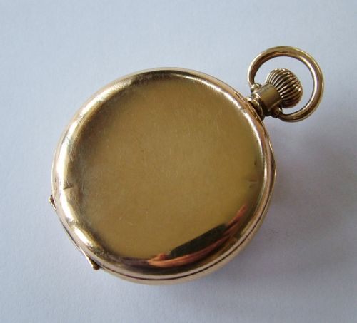 fig 2. Vintage Swiss gold plated pocket watch