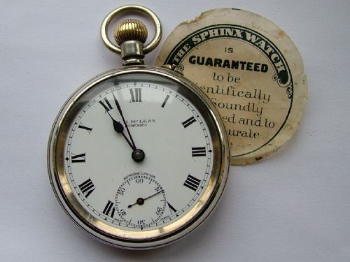 Vintage 1930s Sphinx Lever Pocket Watch, Dumfries