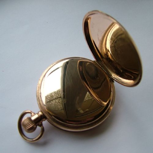 fig 2. Vintage Syren full hunter pocket watch
