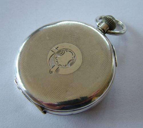 fig 1. Swiss silver pocket watch, 1927
