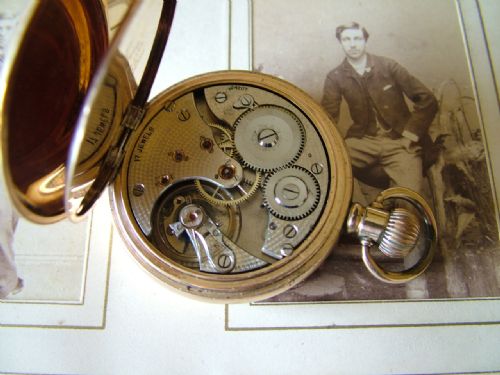 fig 2. Antique Dreadnought pocket watch, Muir & Sons, Glasgow