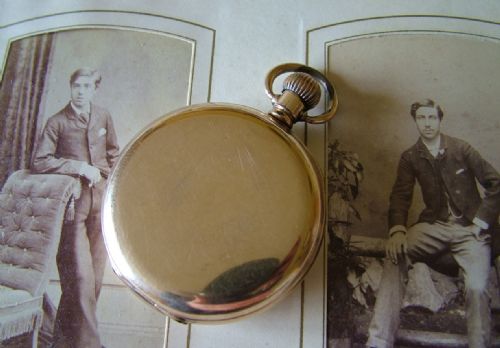 fig 1. Antique Dreadnought pocket watch, Muir & Sons, Glasgow