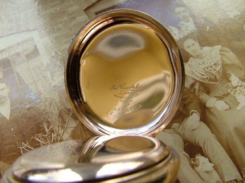 fig 3. Thomas Russell Premier full hunter pocket watch