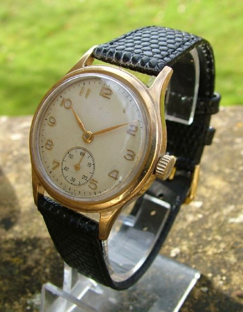 9ct Gold Wrist Watch, 1950