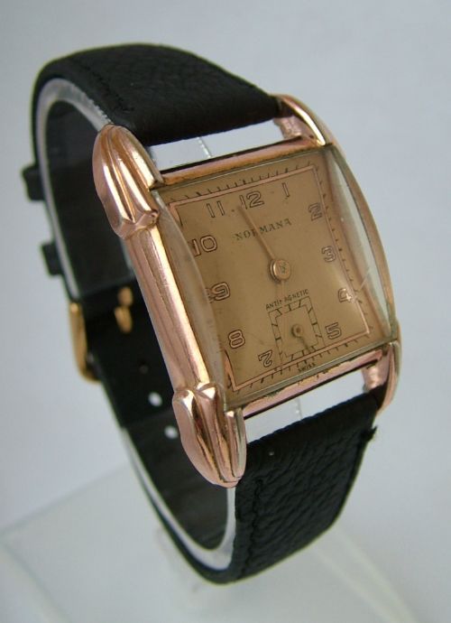 fig 1. Gents 1950s Normana wrist watch