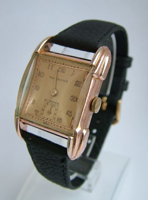 fig 2. Gents 1950s Normana wrist watch
