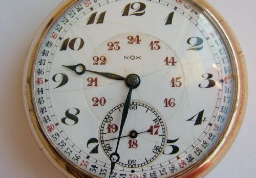 Antique Nox / Malleray Watch Co Pocket Watch