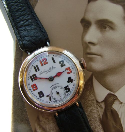 Gents 1920s Thomas Russell Premier Wrist Watch