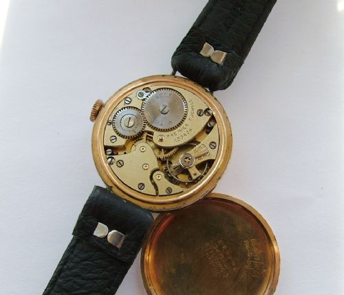 fig 2. Gents 1920s Thomas Russell Premier wrist watch