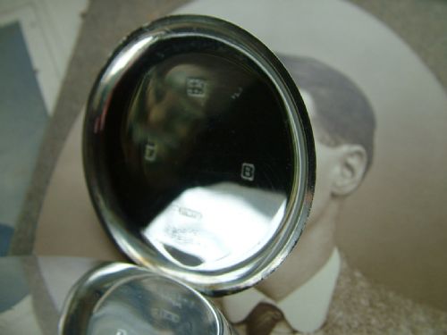 fig 2. J W Benson silver pocket watch, 1937