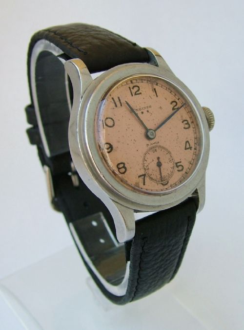 fig 1. Gents Longines wrist watch, 1941