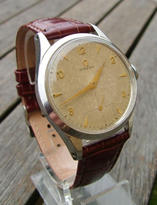 fig 1. Gents 1950s Omega wrist watch