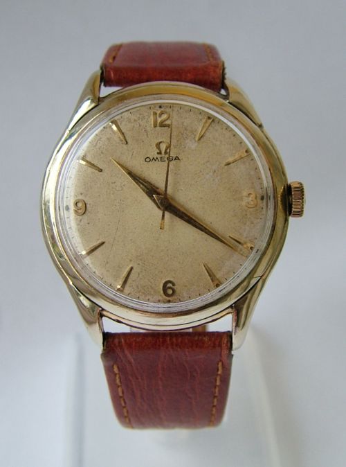 fig 2. Gents oversized Omega wrist watch, 1956
