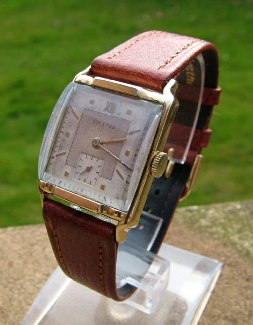Longines Gold Filled Wrist Watch, 1945