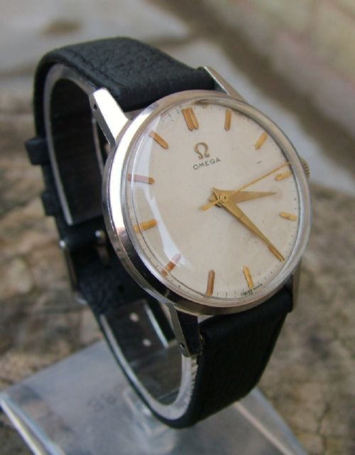 fig 1. Gents Omega wrist watch, 1952