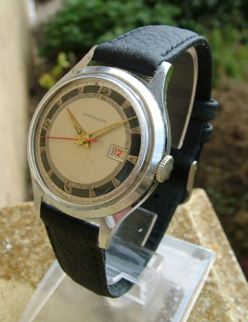fig 1. Gents 1950s Junghans wrist watch