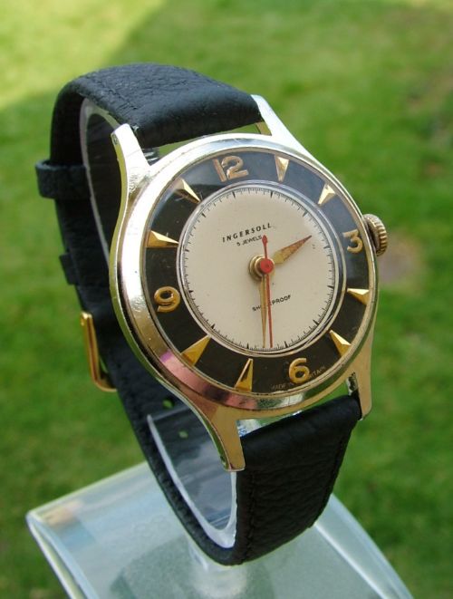 fig 1. Gents 1950s Ingersoll wrist watch
