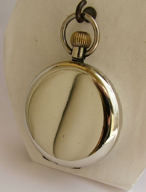 fig 1. Vintage 1920s Restor stem winding pocket watch