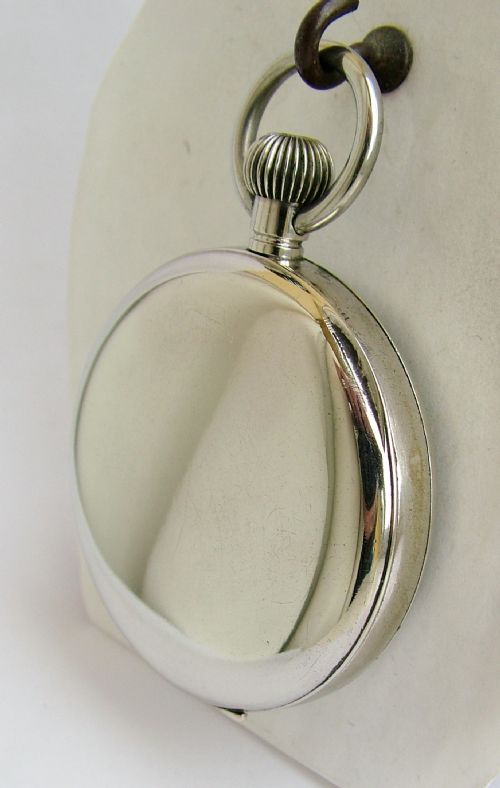 fig 1. Vintage 1917 Waltham stem winding pocket watch