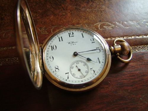 Antique Waltham Full Hunter Pocket Watch, 1919