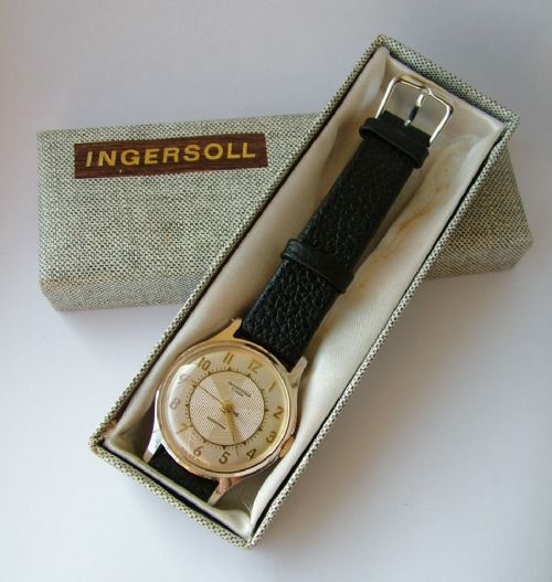 Gents 1950s Boxed Ingersoll Wrist Watch