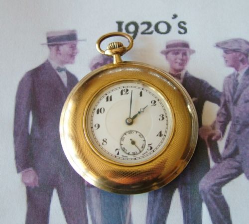 1920s Rolled Gold Pocket Watch