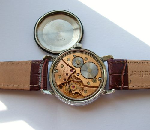 fig 2. Gents 1950s Lemania wrist watch