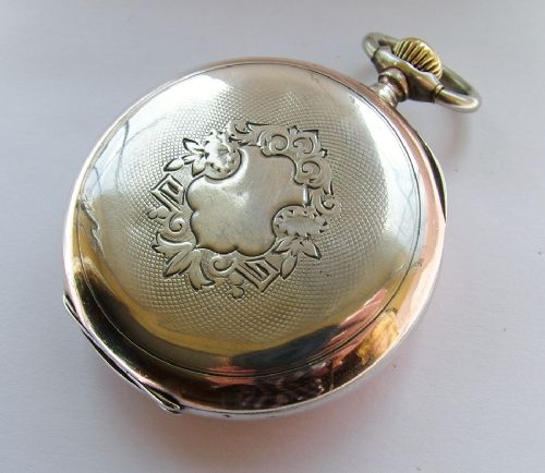 fig 2. Antique Omega pocket watch, circa 1910s