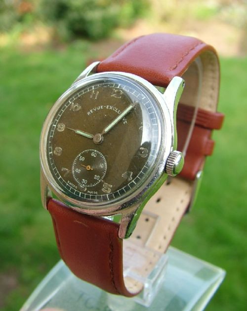 1940s/50s Revue-exclusive Gents Wrist Watch