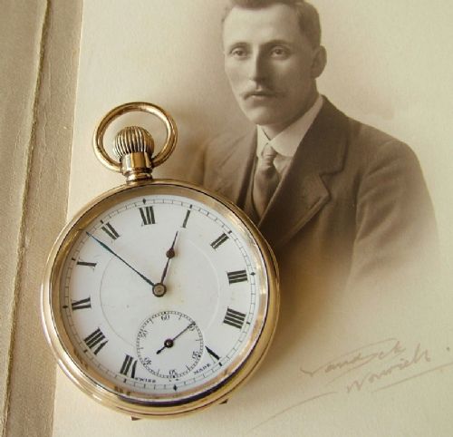 Antique Stem-winding Pocket Watch, Circa 1910s