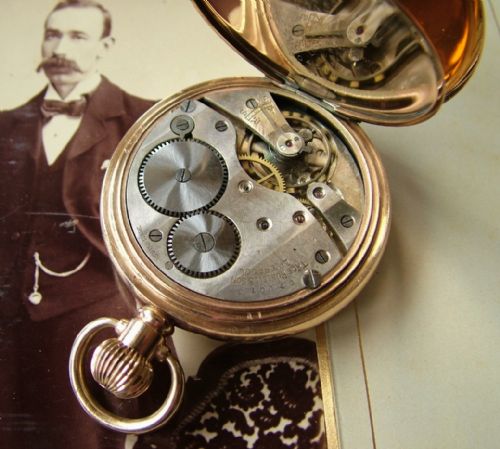 fig 2. Antique Thomas Russell of Liverpool pocket watch