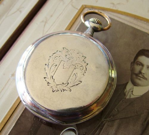 fig 1. Antique Omega pocket watch, c1912
