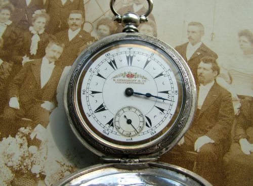 Antique Ottoman Empire Billodes Pocket Watch