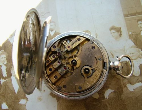 fig 3. Antique Ottoman Empire Billodes pocket watch