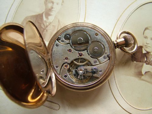 fig 1. Antique pocket watch by Rotherham & Sons