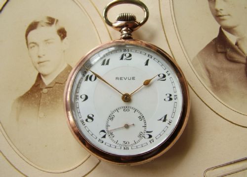 1920s Revue Pocket Watch