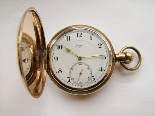 1920s Limit Full Hunter Pocket Watch