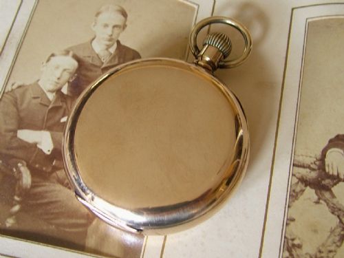fig 1. Antique Lancashire Watch Co pocket watch