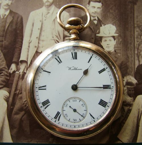 1914 Waltham Traveler Pocket Watch