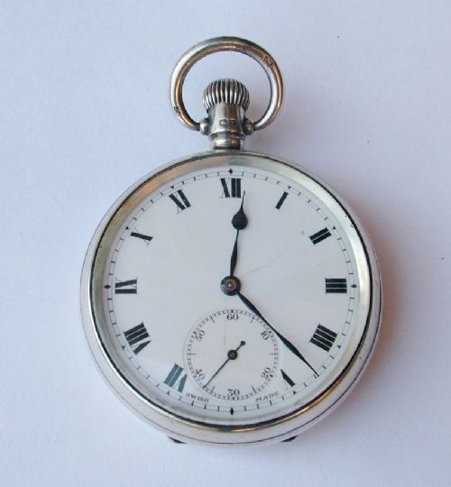 1920s Silver Pocket Watch