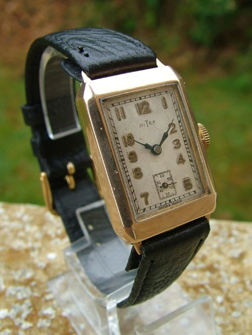1930s 9ct Gold Ritex Wrist Watch