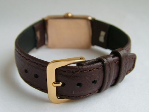 fig 2. 1930s 9 carat gold Rotary wrist watch