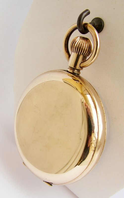 fig 1. Antique Thomas Russell stem winding pocket watch.