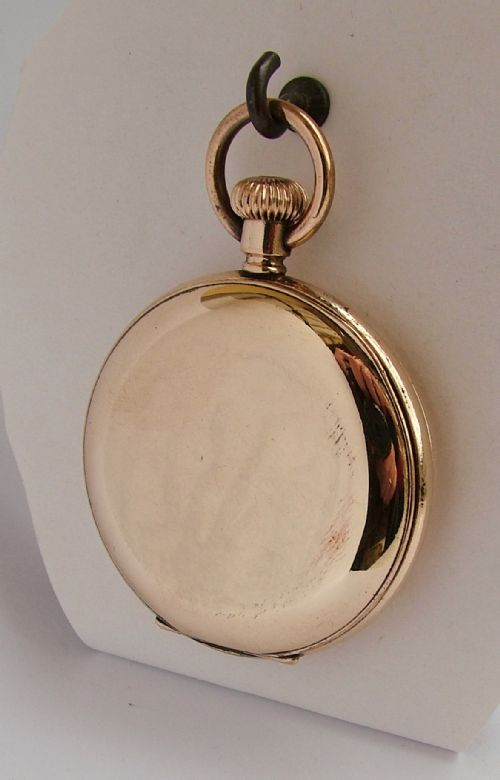 fig 2. Antique Waltham full hunter pocket watch