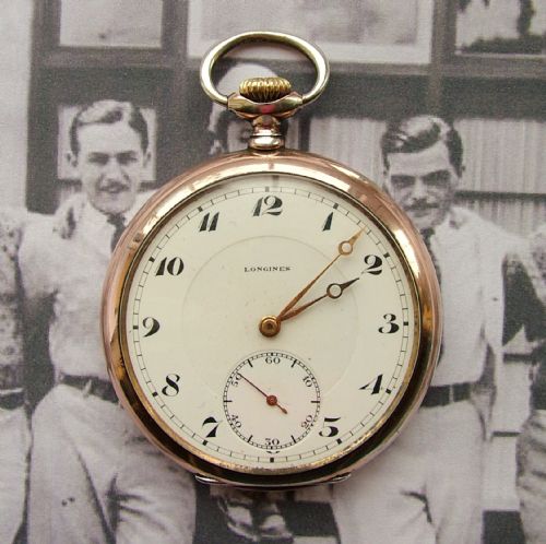 1920s Silver Longines Pocket Watch