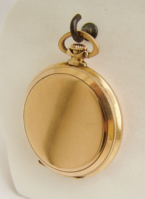 fig 1. A vintage 1930s Elbico pocket watch