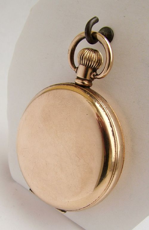 fig 1. A vintage 1920s Swiss full hunter pocket watch